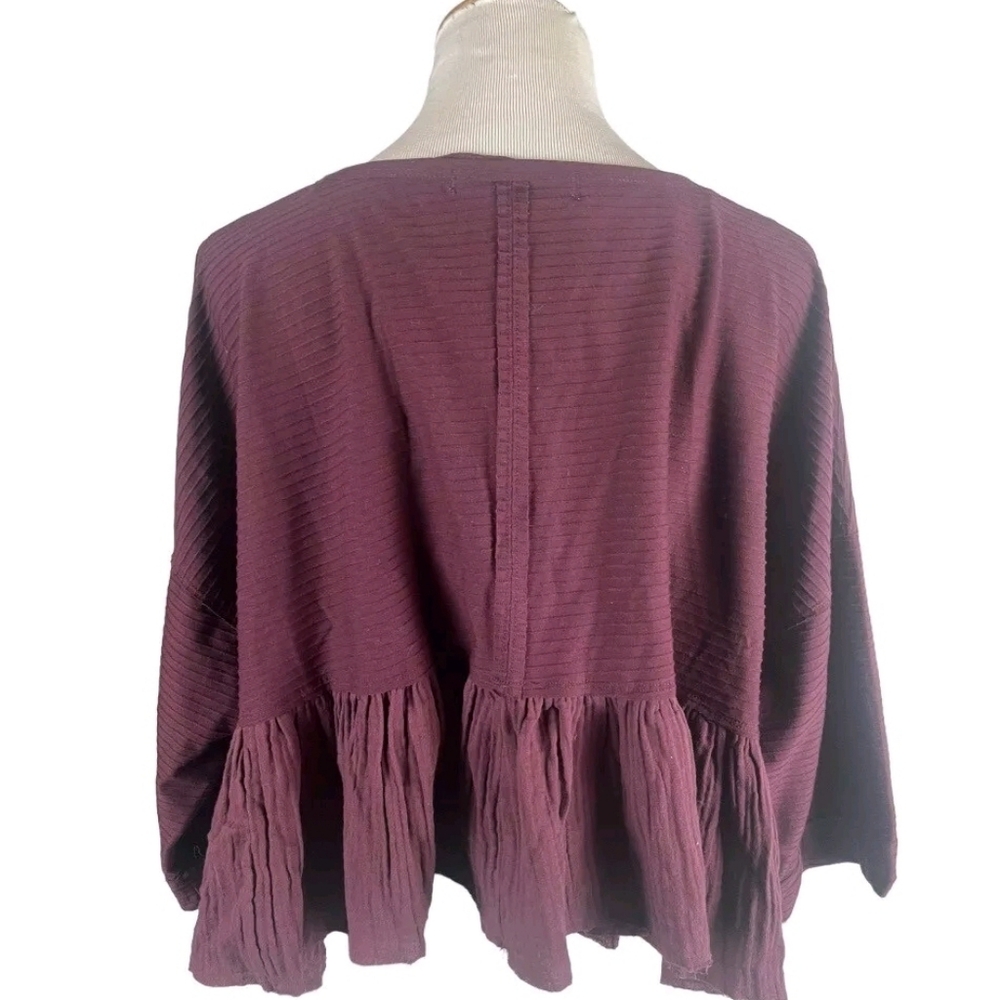 NWT Free People Dallas Henley Size Medium - Picture 3 of 4